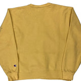 Champion Sweatshirt - XL Yellow Cotton