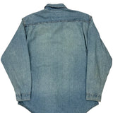Levis Denim Shirt - Large Light Wash Cotton