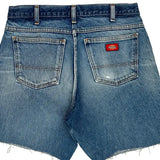 Dickies Denim Shorts - 32W 9L Blue Denim