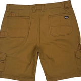 Dickies Cargo Shorts - 34W 10L Brown Cotton