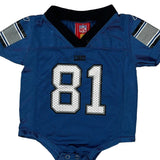 Detroit Lions, Age 3-6 Months Nfl Football Sweatshirt - 3XS Blue Polyester