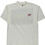 Power Volley Speedo Single Stitch T-Shirt - Large White Cotton