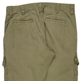 Wrangler Cargo Trousers - 33W 30L Khaki Cotton