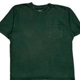 Dickies T-Shirt - Large Green Cotton