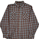 Timberland Checked Flannel Shirt - Large Multicoloured Cotton