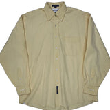 Tommy Hilfiger Shirt - Large Yellow Cotton