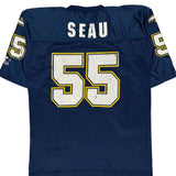 San Diego Chargers Starter Nfl Football Jersey - XL Navy Nylon