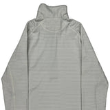 Patagonia Striped Fleece - Medium White Polyester