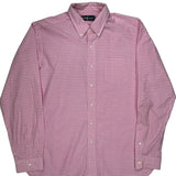 Ralph Lauren Checked Shirt - XL Pink Cotton