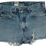 Carhartt Denim Shorts - 32W UK 14 Light Wash Cotton