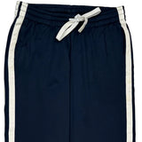 Nike Track Pants - Large Navy Polyester