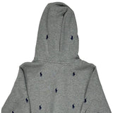 Age 8 Polo By Ralph Lauren Hoodie - Small Gray Cotton