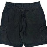 Wrangler Cargo Shorts - 35W 10L Black Cotton