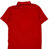 Polo By Ralph Lauren Slim Fit Polo Shirt - Medium Red Cotton
