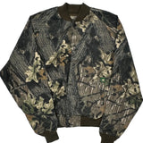 Unbranded Bomber Jacket - Medium Brown Polyester