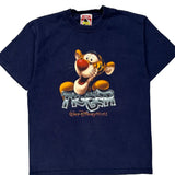 Age 14-16 Mickey Inc Cartoon T-Shirt - Large Navy Cotton