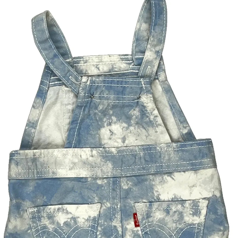 Age 3 Months Oshkosh Tie-Dye Dungarees - 3XS Blue Cotton
