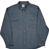 Dickies Shirt - 2XL Grey Cotton