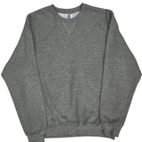 Age 8 Russell Athletic Sweatshirt - Small Grey Cotton Blend