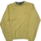 Tommy Hilfiger Jumper - Large Yellow Cotton