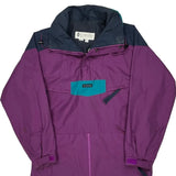 Columbia Oversized Jacket - Large Navy Nylon