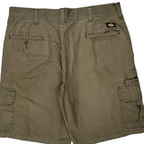 Dickies Cargo Shorts - 36W 9L Brown Cotton