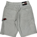 Tommy Hilfiger Carpenter Shorts - 28W 10L White Cotton