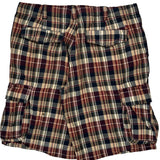 Tommy Hilfiger Checked Cargo Shorts - 36W 10L Multicoloured Cotton