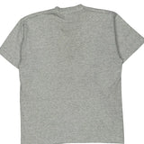 Fruit Of The Loom Single Stitch T-Shirt - Large Gray Cotton Blend