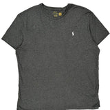 Polo By Ralph Lauren T-Shirt - Large Grey Cotton