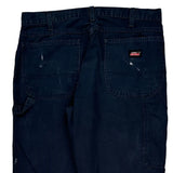 Dickies Carpenter Trousers - 36W 34L Navy Cotton