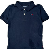 Age 6 Tommy Hilfiger Polo Shirt - XS Navy Cotton