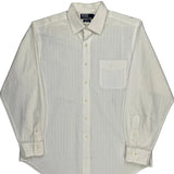 Polo By Ralph Lauren Shirt - XL White Cotton