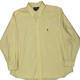 Yarmouth Ralph Lauren Shirt - XL Yellow Cotton