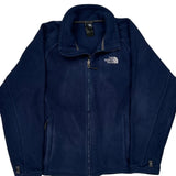 The North Face Fleece Jacket - Large Navy Polyester