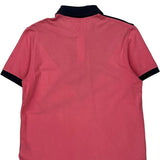 Tommy Hilfiger Argyle Polo Shirt - Medium Pink Cotton