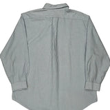 Ralph Lauren Striped Shirt - XL Blue Cotton