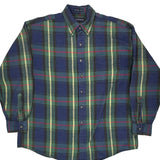 Gant Checked Flannel Shirt - Large Multicoloured Cotton