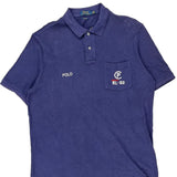 Polo By Ralph Lauren Polo Shirt - Large Purple Cotton