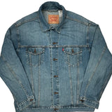 Levis Denim Jacket - Small Blue Denim