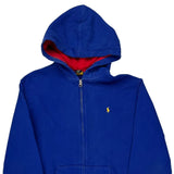 Polo By Ralph Lauren Hoodie - XL Blue Cotton