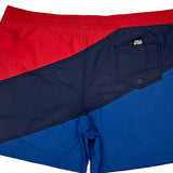 USA Flag Polo Sport Sport Shorts - Mediumw 5L Blue Nylon