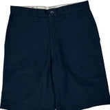 Dickies Chino Shorts - 34W 10L Navy Polyester Blend