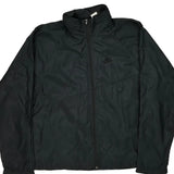 Vintage Nike Windbreaker - Large Black Nylon