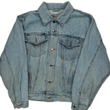 Vintage Wrangler Denim Jacket - Medium Light Wash Cotton