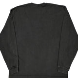 Carhartt Long Sleeve T-Shirt - Large Black Cotton