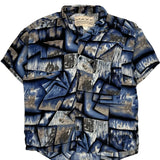Maxx Short Sleeve Shirt - Small Black Polyester