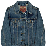 Levis Denim Jacket - Small Blue Denim
