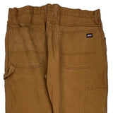 Dickies Carpenter Trousers - 36W 30L Brown Cotton