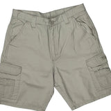 Wrangler Cargo Shorts - 34W 10L Beige Cotton